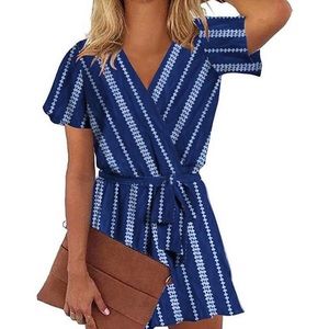 LIKE NEW Romper w Tie